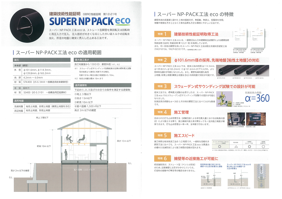 スーパーNP-PACK工法